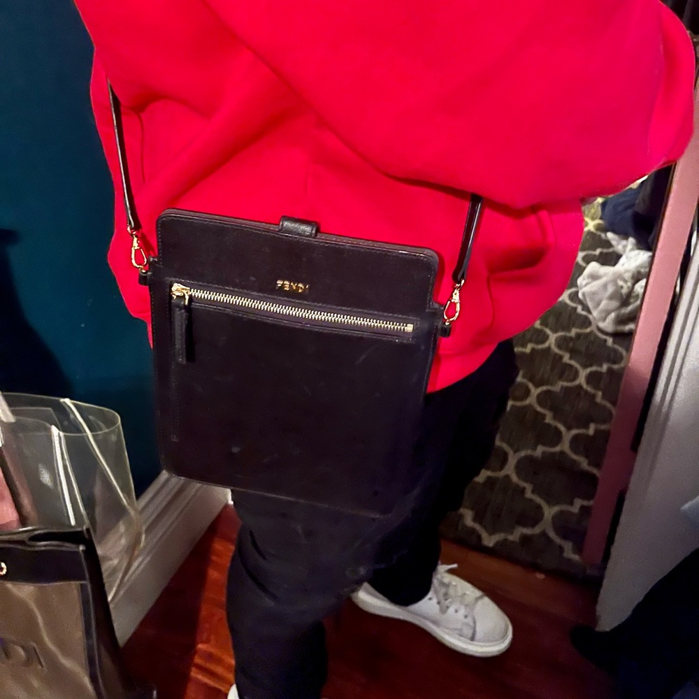 Fendi Hard Case Messenger / Crossbody Bag - Picture 8 of 8